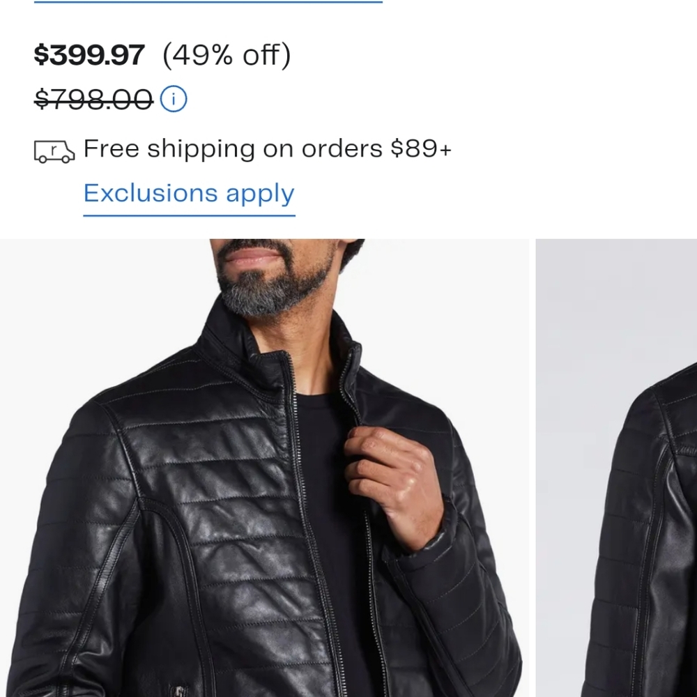 Leather jucket Pino By Pinoporte size XL